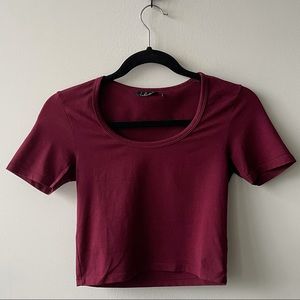 ARITZIA Talula Short Sleeve Crop Top (excellent condition)